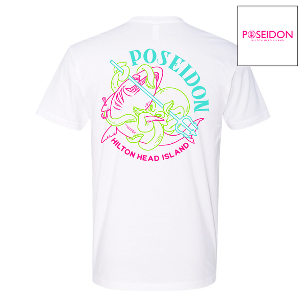 Shark/ Octopus Poseidon Short Sleeve