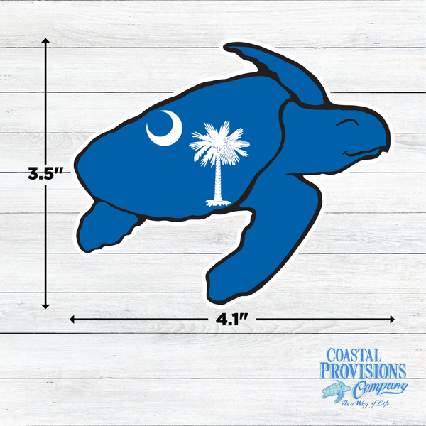 State Flag Turtle Decal