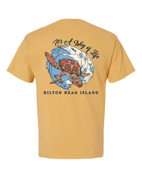 Surfing Turtles  S/S