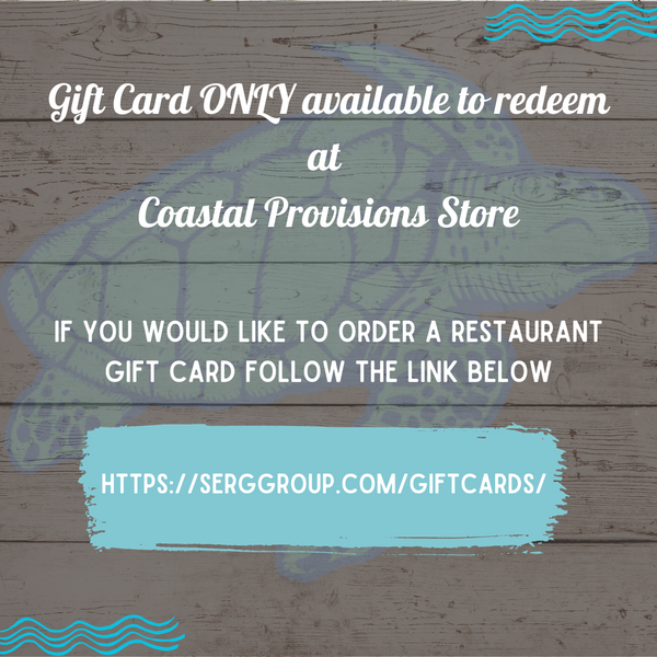 Coastal Provisions Co. Gift Card