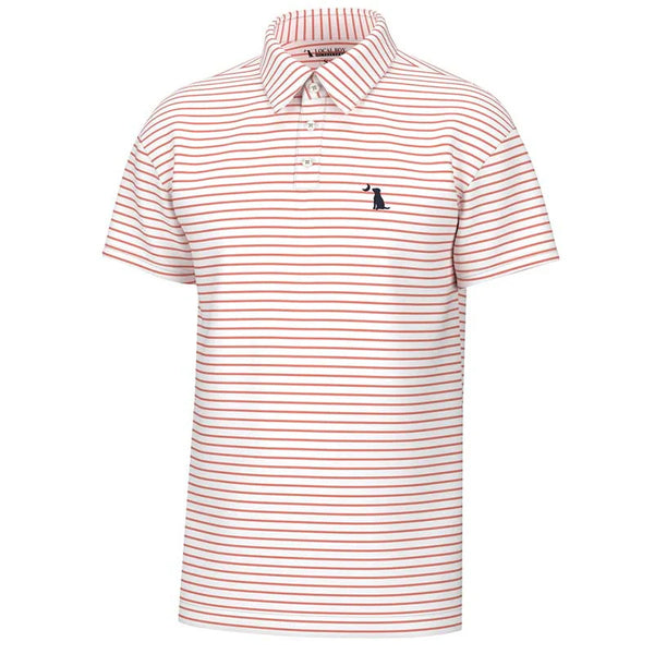 Local Boy Edisto Polo -Coral