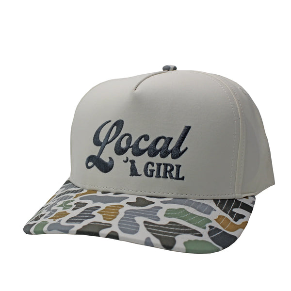 Camo Local Girl hat