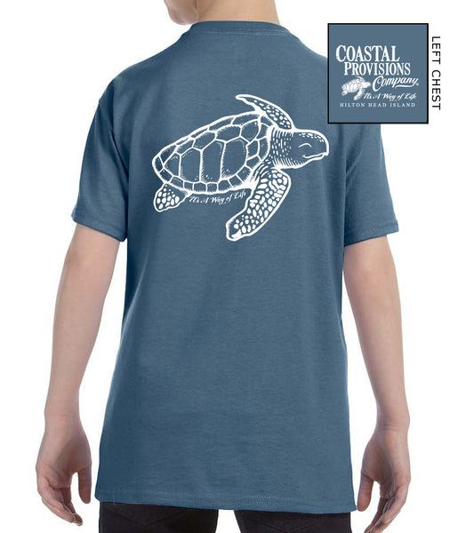 Youth Turtle Logo Short Sleeve