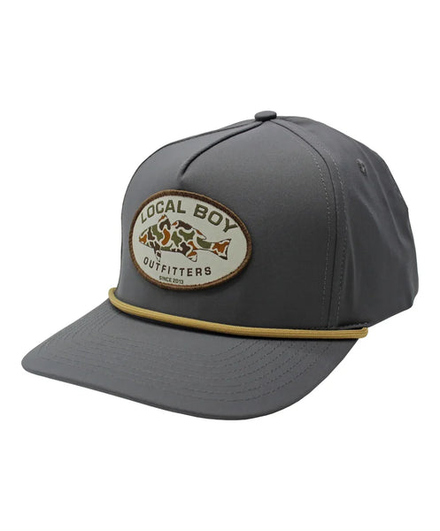 Vintage Redfish patch Rope Hat