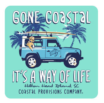 Gone Coastal sticker