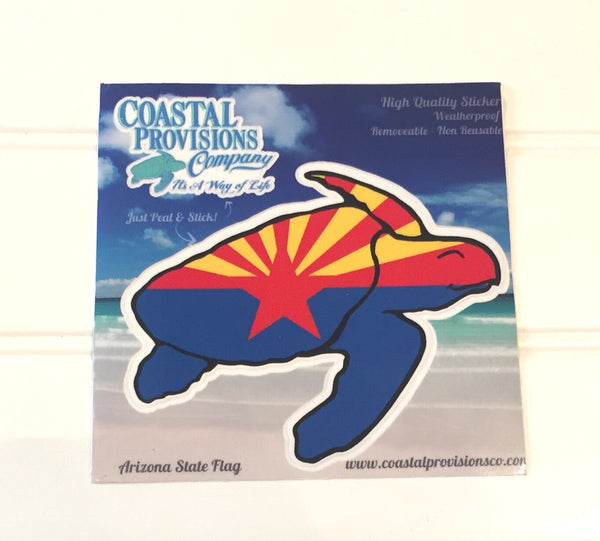 State Flag Turtle Decal